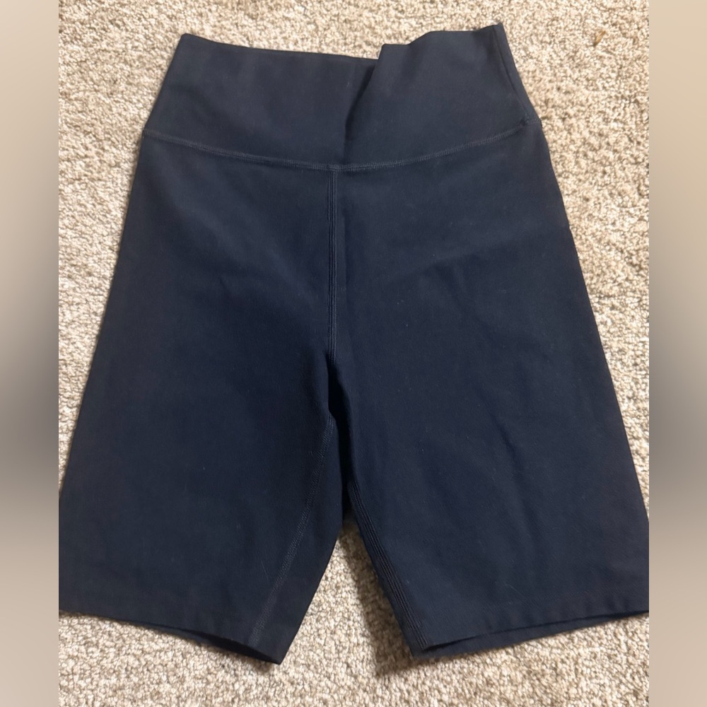 Abercrombie & Fitch Women's Black Bike Shorts